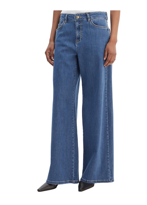 Blugi dama Marella, bumbac si elastan, albastru