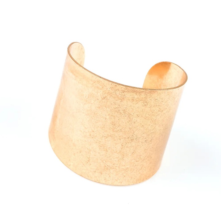 Bratara aurie, Meli Melo, design minimalist, 6x6cm