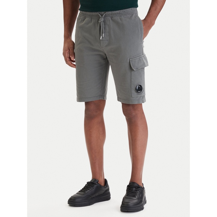 Pantaloni sport barbati, C. P. Company, bumbac, gri