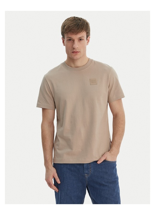 Tricou Barbati, joop jeans, Bumbac, Bejqfwqd, Bej, M