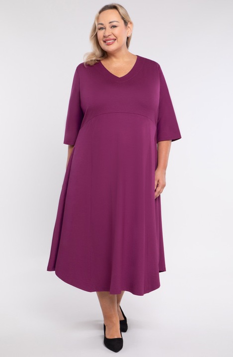 Rochie evazata violeta
