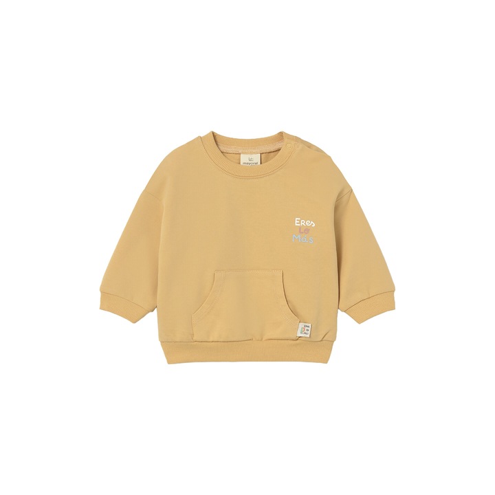 Bluza copii, Mayoral, bumbac, galben, bumbac, Galben