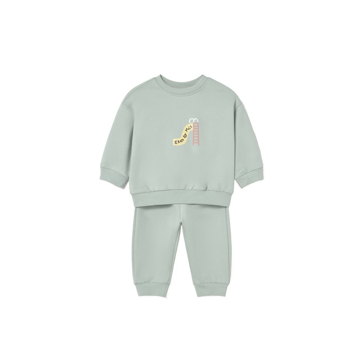 Compleu copii Mayoral verde, Multicolor