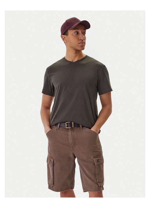 Tricou barbati, G STAR RAW, bumbac organic, verde