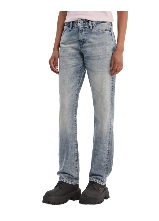 Blugi dama, G-Star Raw, slim fit, albastru, bumbac