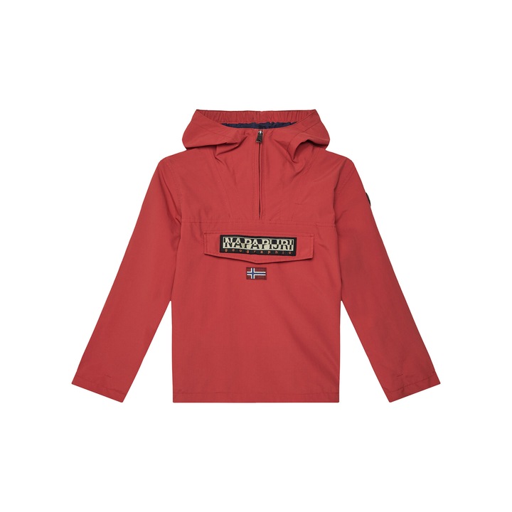 Geaca copii, Napapijri, poliamida, poliester - 65875, Rosu