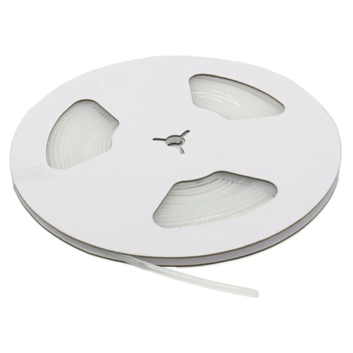 Banda silicon FLIPLens Siro pentru banda LED COB, transparentă, 10m, lățime 3.4mm, lățime 4.2mm
