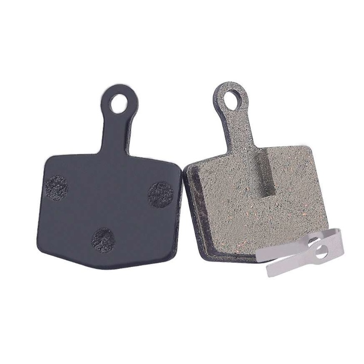 Set 2x Placute de frana pentru trotineta electrica, 32.5x26 mm, Negru