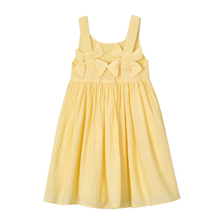 Rochie de vara, Mayoral, galben, vascoza, captuseala 100% bumbac