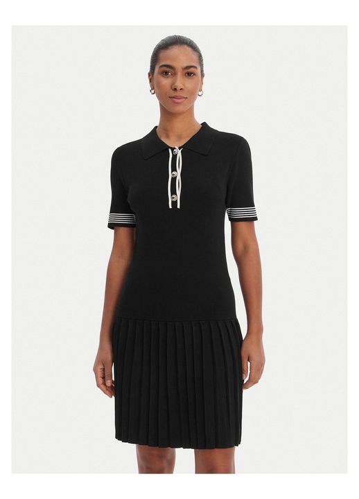 Rochie tricotata, Morgan, neagra, 70% viscoza, M INTL