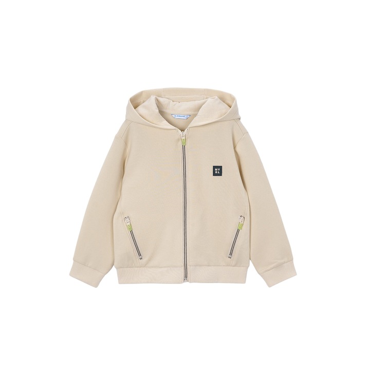 Bluza, mayoral, bumbac, poliester, Bej