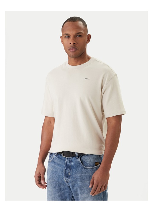 Tricou G STAR RAW din bumbac organic, Alb