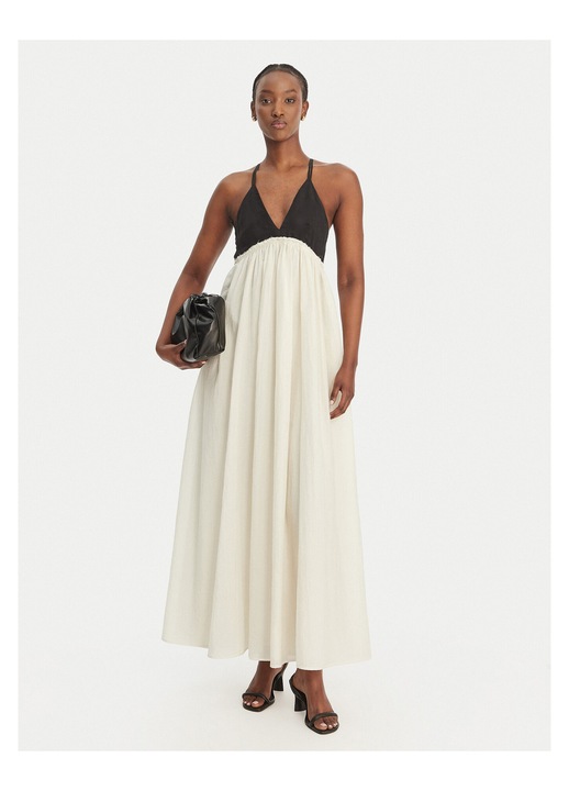 Rochie de vara, Eleh, eleganta, alb/negru, poliester