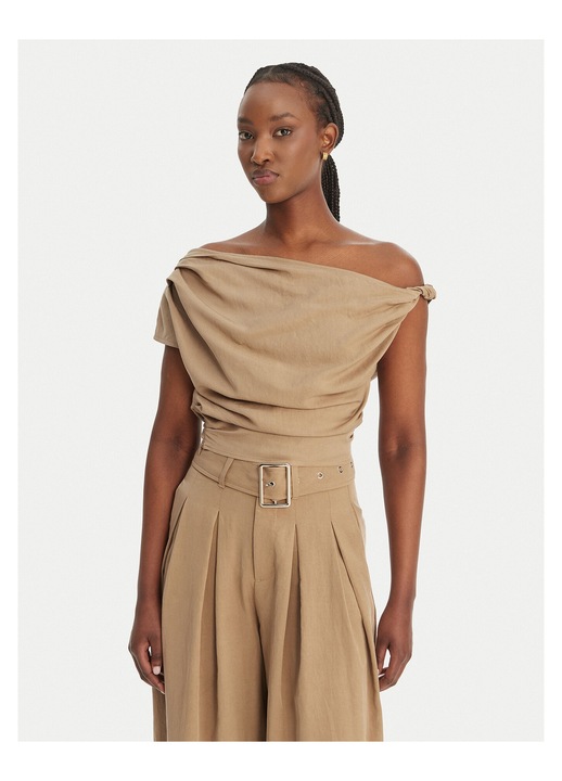 Top dama, Eleh, Tencel, bej