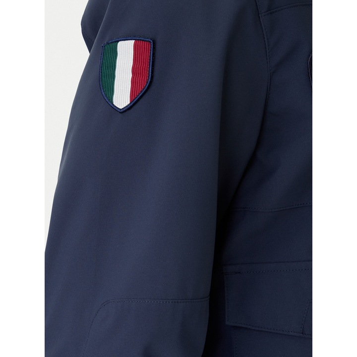 Geaca bomber barbati, Aeronautica Militare, bleumarin, poliester, fermoar