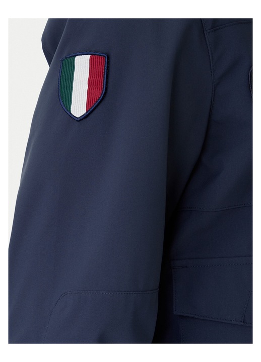 Geaca bomber Barbati, aeronautica militare, Poliester, Bleumarin, 58 EU