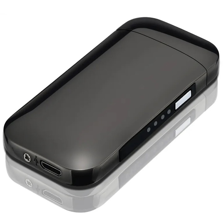 Bricheta electrica USB SH-25702, IZMAEL, negru, 7, 5x3, 5x0, 8cm