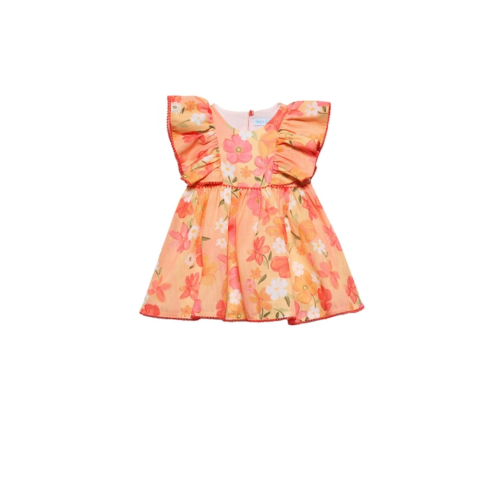 Rochie fete Abel and Lula portocalie, Portocaliu