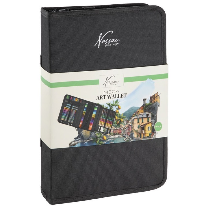 Set Mega Arta 77 piese, Grafix, 6/cutie, scriere și desen