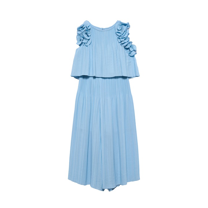 Compleu copii, Abel and Lula, albastru deschis, poliester, Albastru deschis