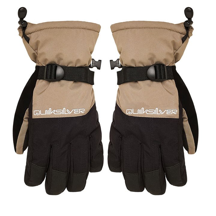 Manusi sport, Quiksilver, gri, S INTL, 62% poliuretan, 38% poliester