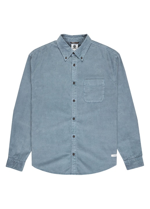 Camasa barbati Element, bumbac organic, albastru