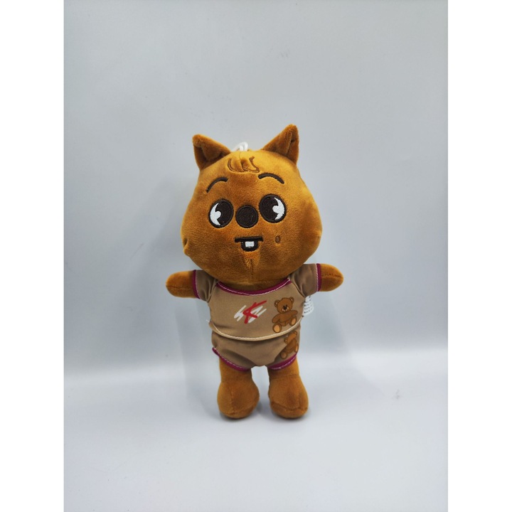 Jucarie de plus urs de culoare maronie, super moale, 30x45cm