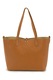 Mia Tomazzi, Geanta shopper de piele, Caramel