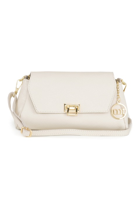 Mia Tomazzi, Geanta crossbody cu inchidere cu clapa, Bej