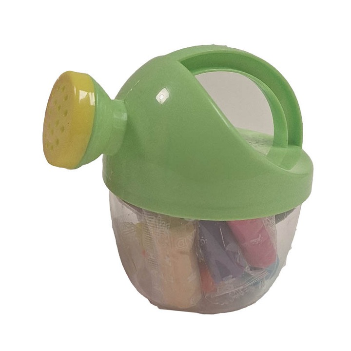 Plastilina Galetusa forma stropitoare, Max Home, 12 Culori 160g, Verde