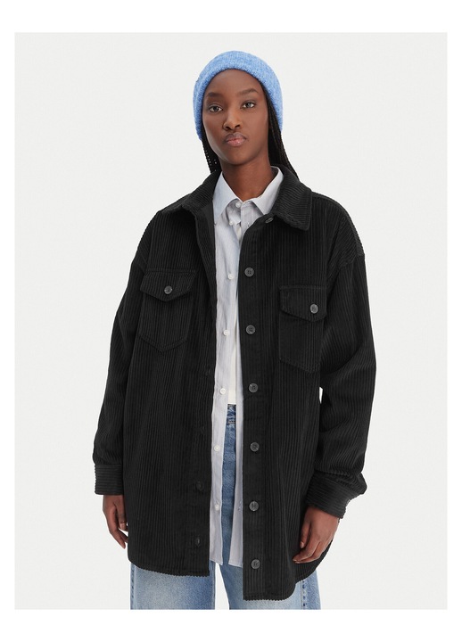 Camasa dama Billabong bumbac negru, Negru