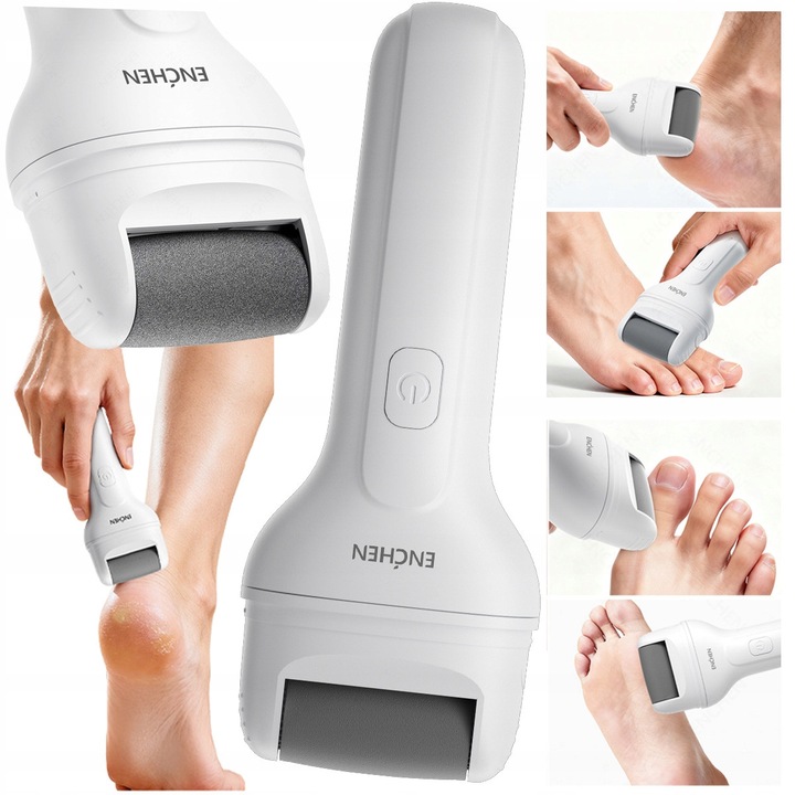 Pila electrică pentru picioare, Enchen Rock 2, 2 viteze, wireless, 60mm