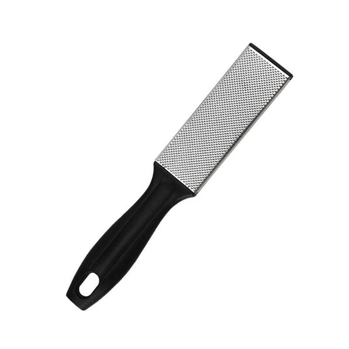 Set 4 piese pila cosmetica din otel inoxidabil, pila duala pentru picioare cu colector de piele, instrument pentru indepartarea calusurilor, utilizare umeda/uscata