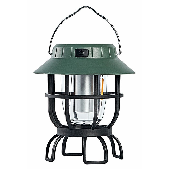 Lanterna camping portabila, 3 moduri de iluminare, 360°, usor de transportat