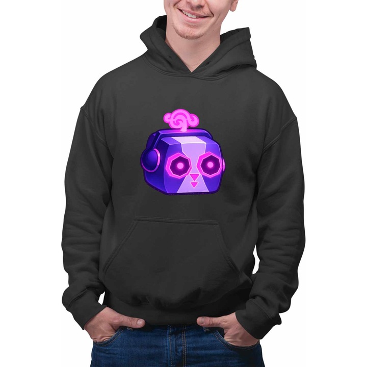 Hanorac Personalizat Barbati Blox Fruits Sound Fruit Roblox Fructe, negru, marime XL