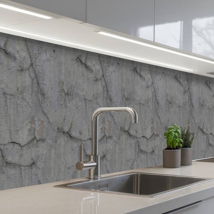 Кухненски панел, Защита за готварска печка, Против пръски, Термоустойчив 500x60 см