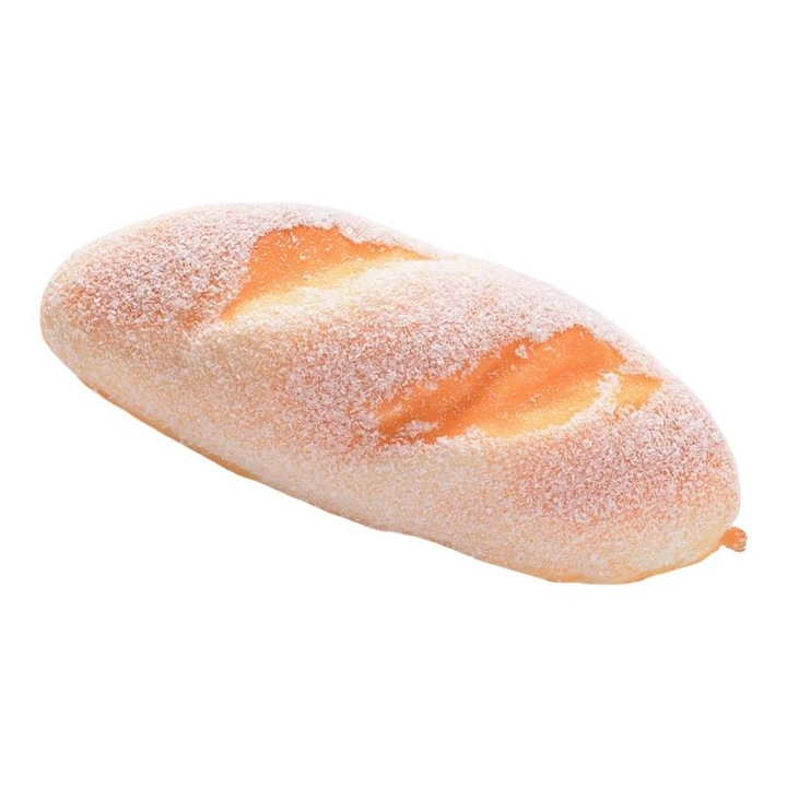 Interaktív gyerekjáték, Squeeze Toy, szimulált kenyér, szett, nagy szerep púderrel