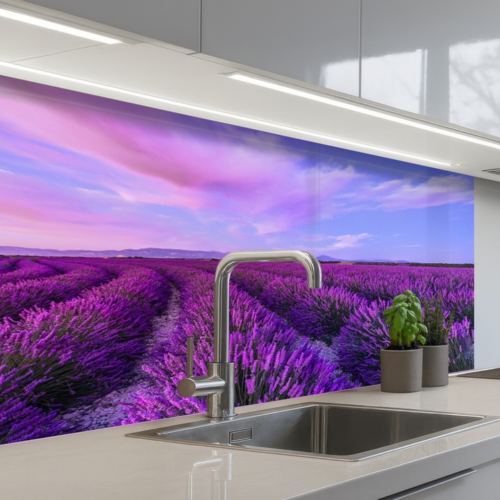 Кухненски панел, Защита за готварска печка, Против пръски, Термоустойчив 100x60 см