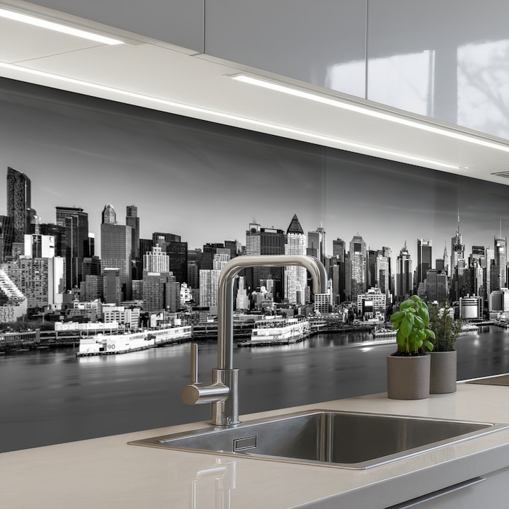 Panou bucatarieProtectie aragaz, Antistropi, Termorezistent 200x80 cm