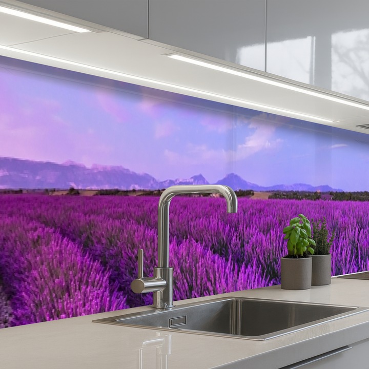 Кухненски панел, предпазител за котлони, против пръски, топлоустойчив 500x60 см