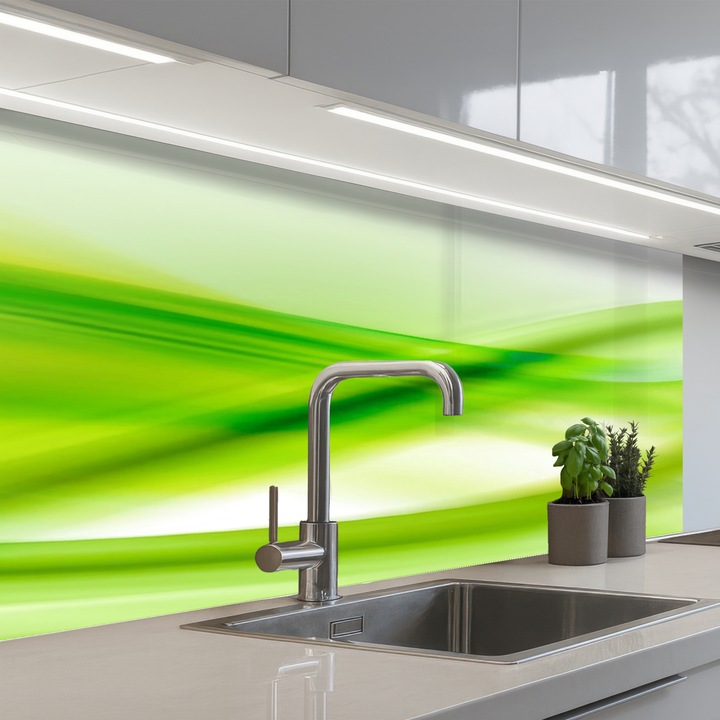 Кухненски панел, Защита за готварска печка, Против пръски, Термоустойчив 100x60 см