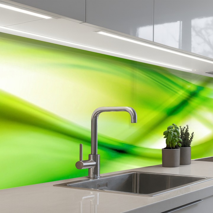 Панел за кухняЗащита на печка, Защита от пръски, Топлоустойчив 450x60 см