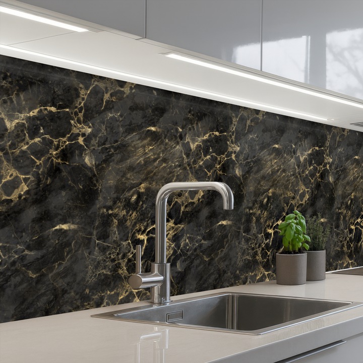 Panou bucatarieProtectie aragaz, Antistropi, Termorezistent 250x60 cm