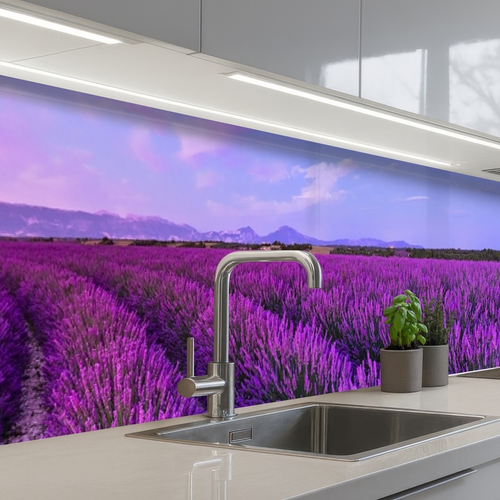 Панел за кухняЗащита за готварска печка, Против пръски, Термоустойчив 350x60 см