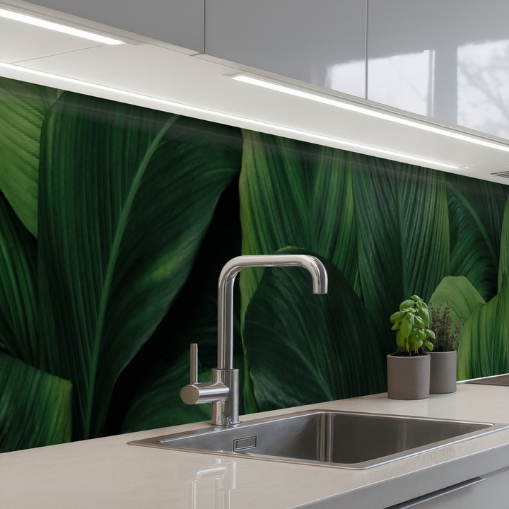 Кухненски панел, Защита за готварска печка, Против пръски, Термоустойчив 450x60 см