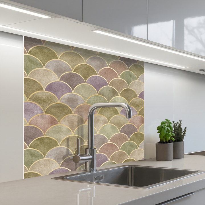 Пано за кухняЗащита за готварска печка, Против пръски, Термоустойчиво 80x80 см