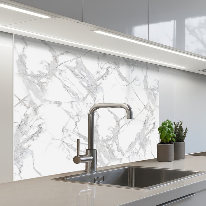 Кухненски панел, Защита за готварска печка, Против пръски, Термоустойчив 100x80 см