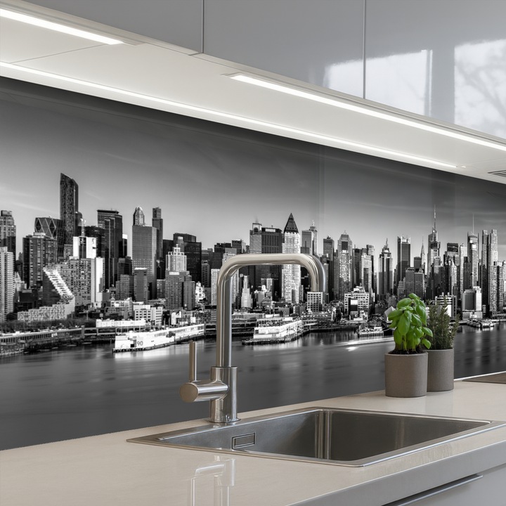 Пано за кухняЗащита за готварска печка, Против пръски, Термоустойчиво 200x60 см