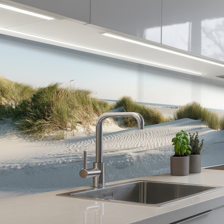 Кухненски панел, Защита за печка, Против пръски, Термоустойчив 250x80 см