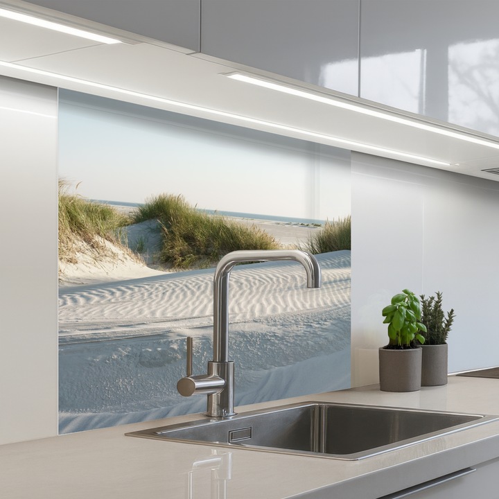 Панел за кухняЗащита за готварска печка, Против пръски, Термоустойчив 80x80 см